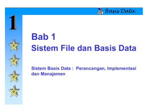 01-Sistem File dan Basisdata - elista:.