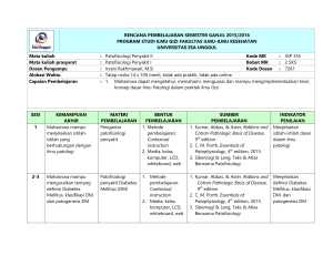 RPS IGP 355 – Patofisiologi Penyakit 2