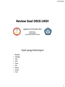 Review Soal OSCE