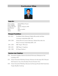 Resume of Luthfi Yunan - Manajemen Rumah Sakit PKMK FK UGM