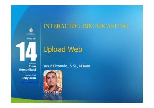 Upload Web - Universitas Mercu Buana