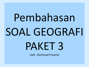geografi PAKET 1.B