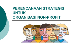 perencanaan strategis untuk organisasi non-profit - E