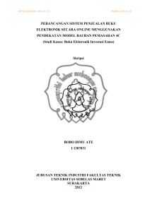 PERANCANGAN SISTEM PENJUALAN BUKU ELEKTRONIK