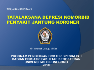 depresi dan penyakit jantung