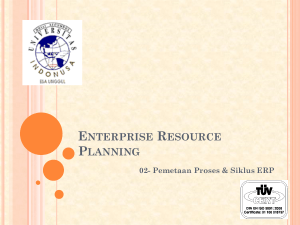 3. Enterprise Resource Planning