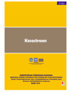 Kesastraan KKG - Revisi 2010