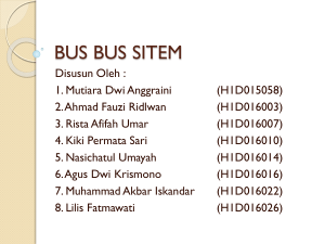 Bus sistem