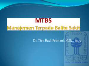 Dr. Tien Budi Febriani, M.Sc., Sp.A