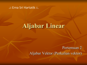 Aljabar Linear-2
