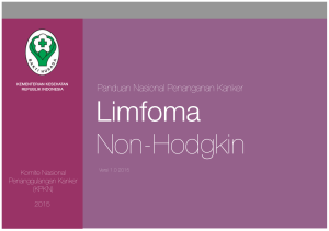 PNPK Limfoma - Komite Penanggulangan Kanker Nasional