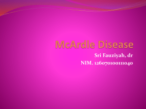presentasi McArdle Disease