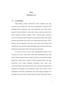 BAB I PENDAHULUAN 1.1. Latar Belakang Dalam