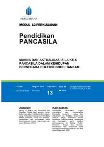 Modul Pancasila [TM14]
