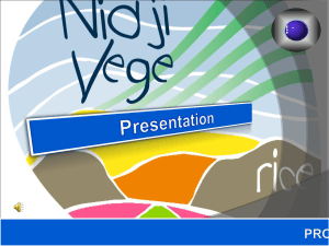 Nidji Vege Presentation
