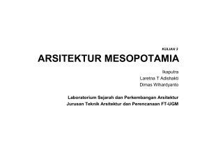 arsitektur mesopotamia