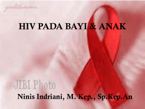 7. Pemeriksaan diagnostik HIV pada bayi yang
