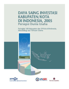 informasi potensi investasi daerah