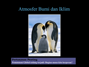 Atmosfer Bumi dan Iklim