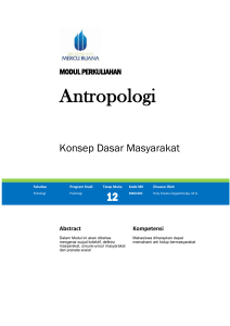 Modul Antropologi [TM12].