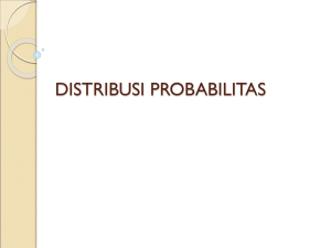 distribusi probabilitas