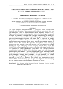 58 Jurnal Kesehatan Masyarakat (Nurdin Rahman