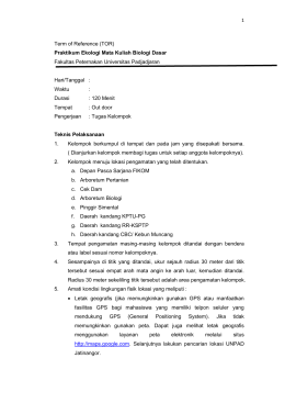 Surat Lamaran (Motivation Letter) Mengikuti Seleksi 