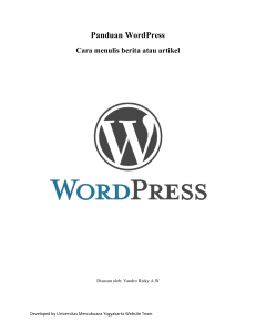 Panduan WordPress