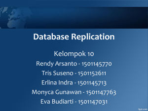 Database Replication