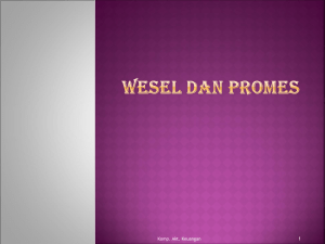 Wesel dan promes