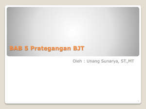 BAB 5 Prategangan BJT