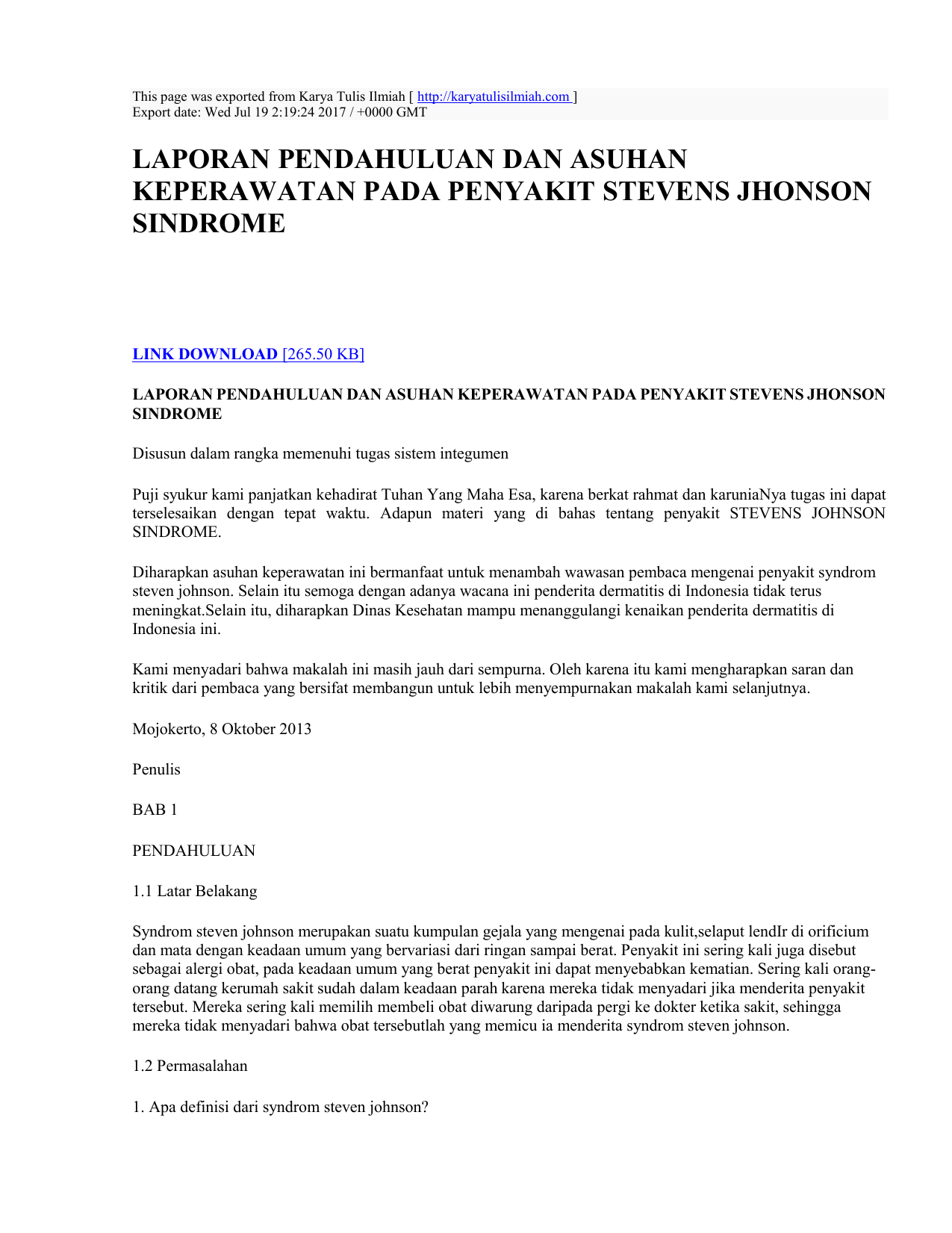 Download Jurnal Sistem Integumen PNG