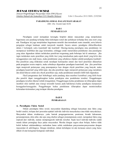 jurnal berita sosial - e-Journal UIN Alauddin Makassar