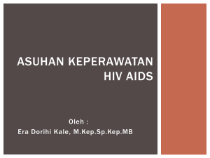 Asuhan Keperawatan HIV AIDS