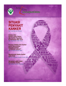 Situasi Penyakit Kanker - Kementerian Kesehatan Republik Indonesia