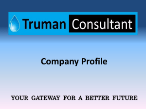 Truman Consultant VISI
