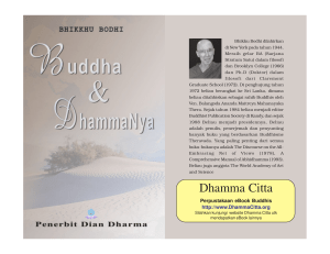 Buddha dan Dhammanya