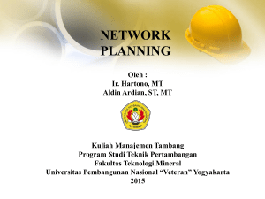 network planning - Web Blog UPN "VETERAN" Yogyakarta