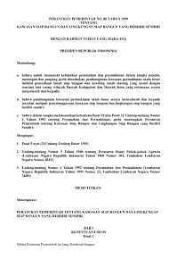 peraturan pemerintah no - Bagian Hukum Kota Yogyakarta