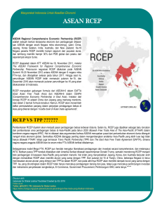 asean rcep - Indonesia for Global Justice