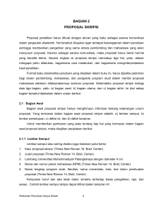 bagian 2 proposal skripsi - Universitas Muhammadiyah Palangka