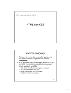 03-HTML dan CSS