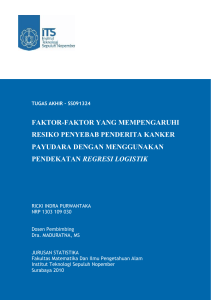 faktor-faktor yang mempengaruhi resiko penyebab penderita kanker