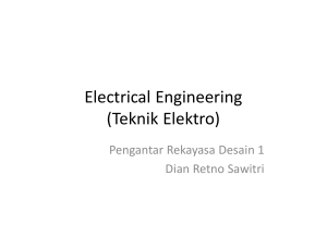 Electrical Engineering (Teknik Elektro)
