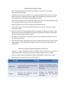PEMBANGUNAN EKONOMI GLOBAL Bank Dunia (World Bank