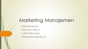 Marketing Manajemen