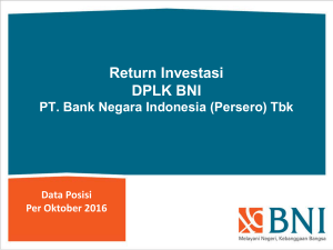 Return Investasi Dana Pensiun Lembaga Keuangan