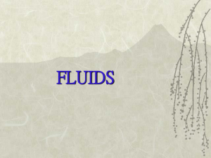 WHAT IS A FLUID