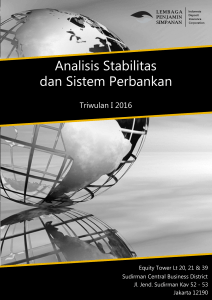 Analisis Stabilitas dan Sistem Perbankan