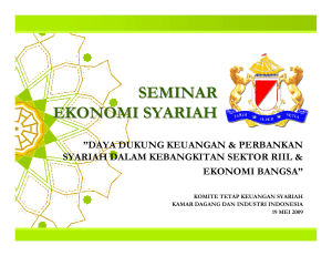 seminar ekonomi syariah